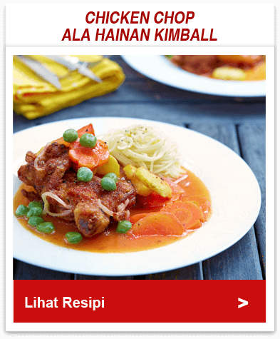 Resipi Chicken Chop Hainan Kimball
