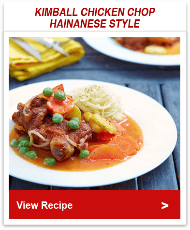 Kimball Chicken Chop Hainanese Style