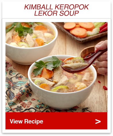 Keropok Lekor Soup