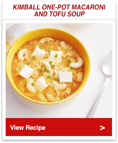Kimball One-Pot Macaroni And Tofu Soup