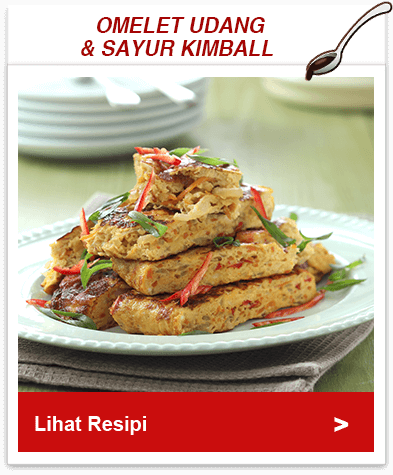Omelet Udang & Sayur Kimball