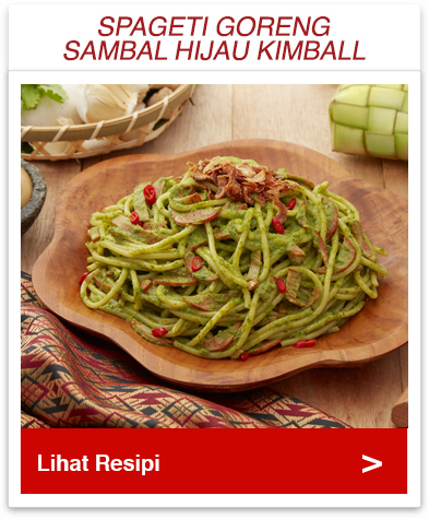 Spageti Goreng Sambal Hijau