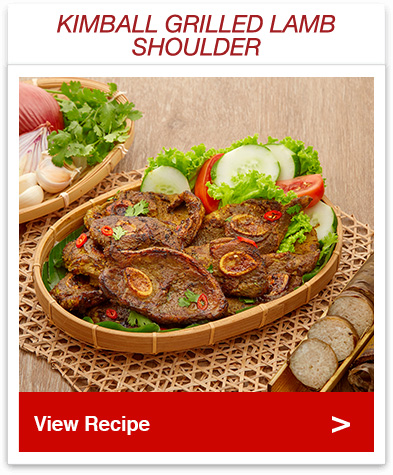 Grilled Lamb Shoulder Kimball