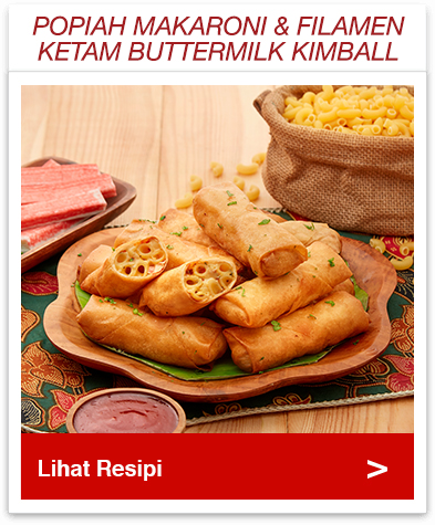 Popiah Makaroni dan Filamen Ketam Buttermilk