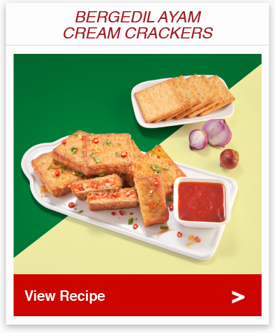 Berdegil Ayam Cream Crackers
