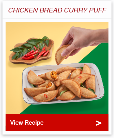 Chicken Bread Curry Puff