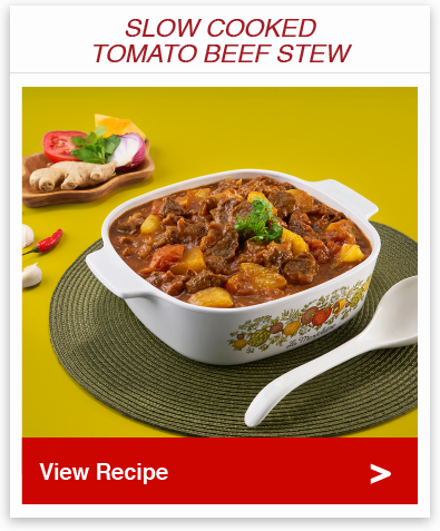 Slow Cooked Tomato Beef Stew