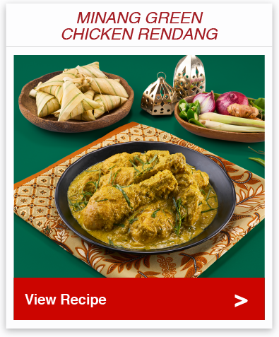 Minang Green Chicken Rendang