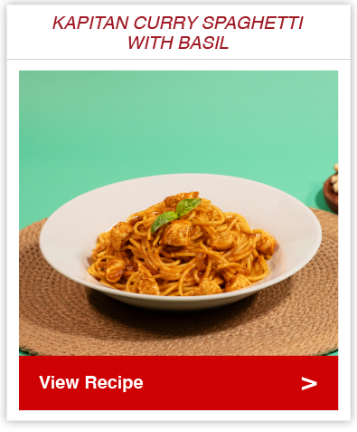 Kapitan Curry Spaghetti with Basil