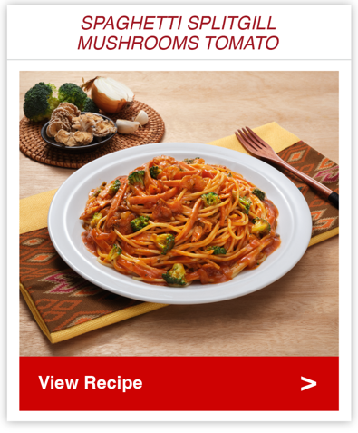 Spaghetti Splitgill  Mushrooms Tomato