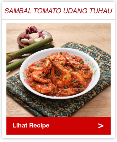 Sambal Tomato Udang Tuhau